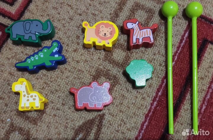 Игрушка 3 в 1 (машинка, ксилофон, сортер)