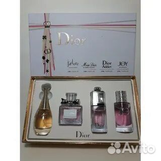 Подарочный набор духов Christian Dior 4*30 ml