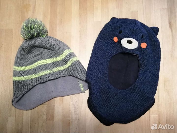 Шапки детские для мальчиков 48-50