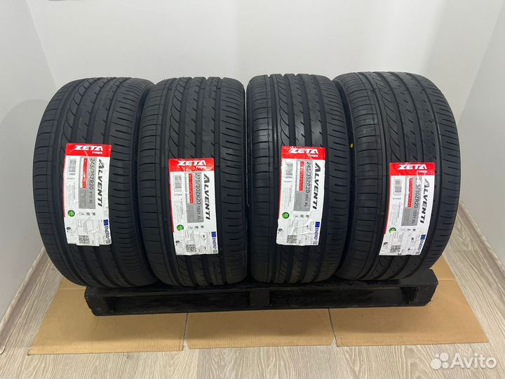 Zeta Alventi 245/35 R20 и 275/30 R20 85Y