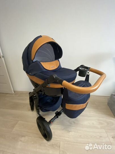 Коляска 2 в 1 adamex monte carbon