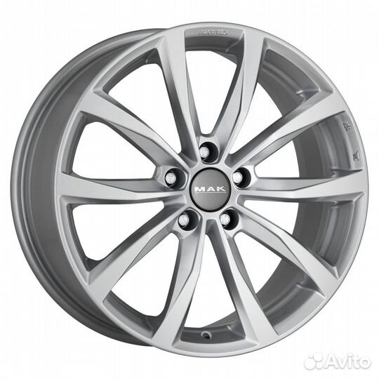 R17 5x114,3 7,5J ET46 D67,1 MAK Wolf Silver