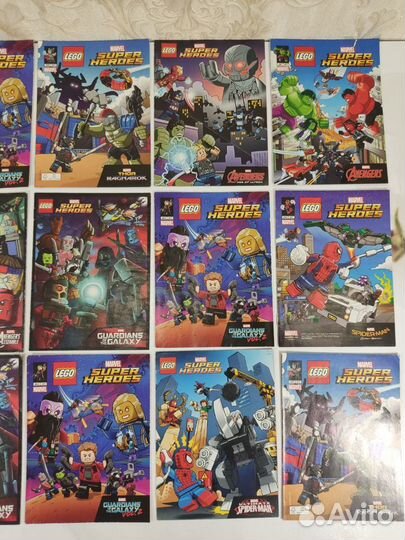 Комиксы Lego DC Marvel, Super heroes