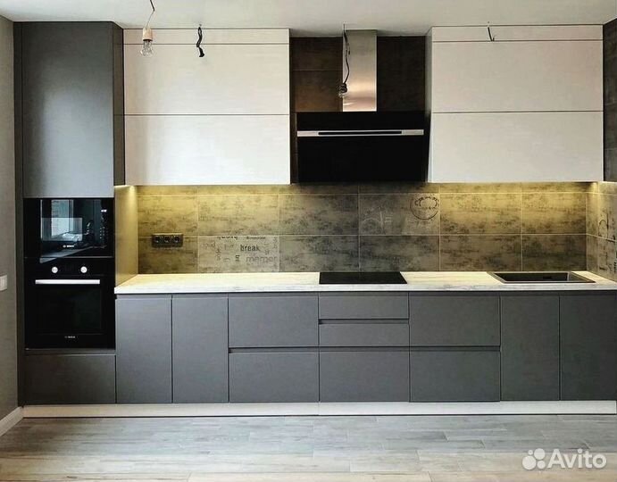 Кухонный гарнитур прямой на заказ