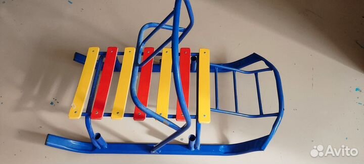 Детские зимние санки