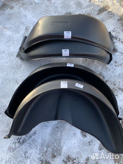 Подкрылки Нива без сверления