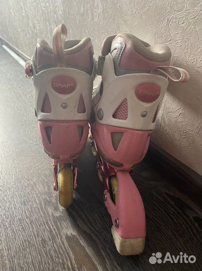 Роликовые коньки детские раздвижные