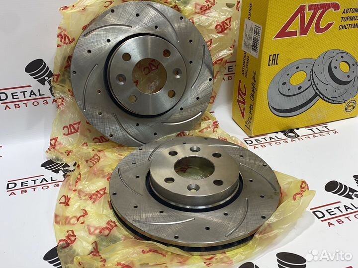 Диски тормозные передние Веста Ларгус xray