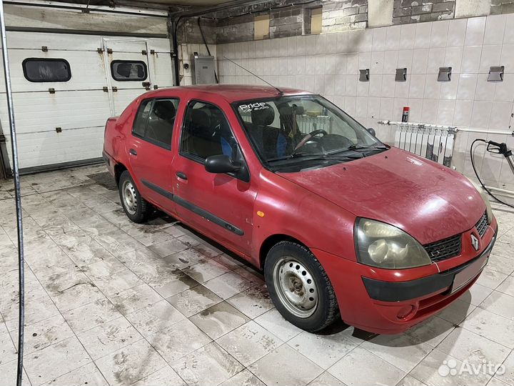 Renault Symbol 1.4 МТ, 2004, 200 000 км