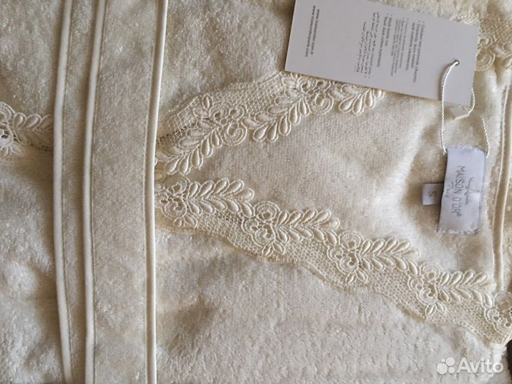 Халат махровый цвет бежевый про-во Турция