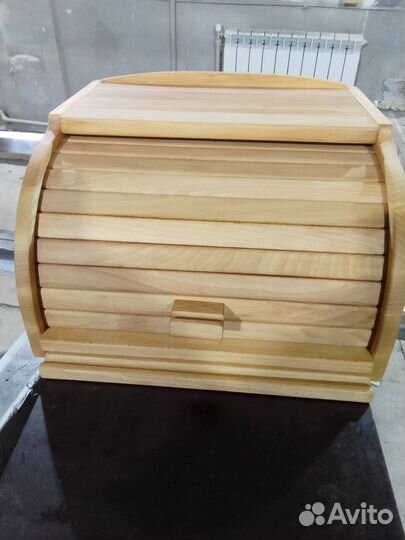 Хлебница из бука