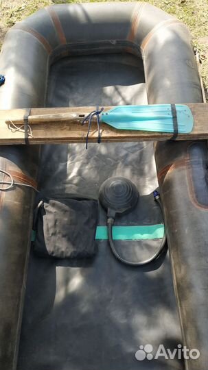 Лодка надувная двухместная