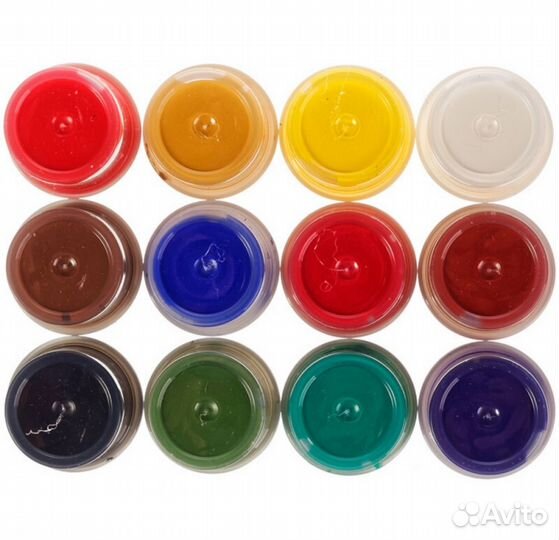 Краски гуашь гамма