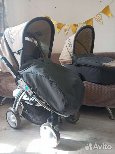 Коляска 2 в 1 i'coo pii