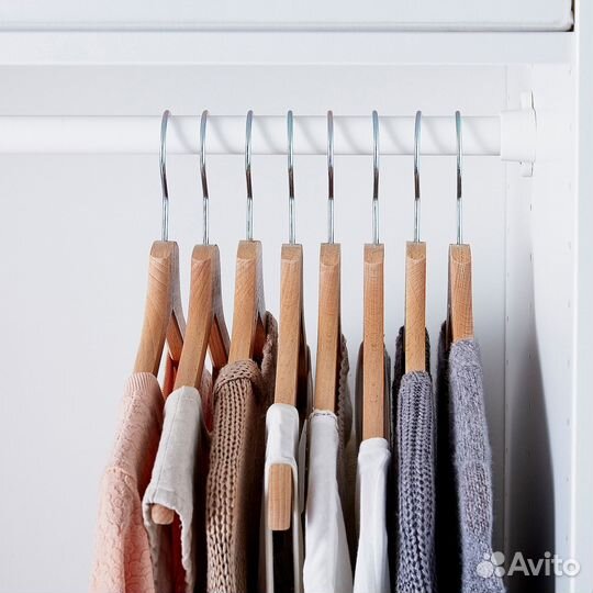 Bumerang Вешалка 8шт. 302.385.43 натуральный IKEA