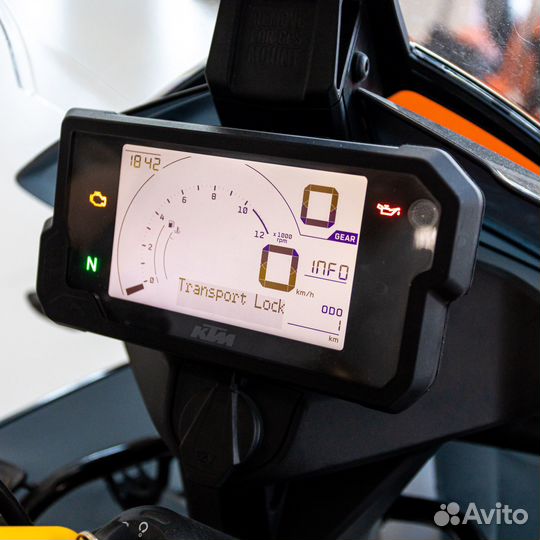 KTM 250 Adventure orange