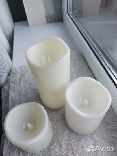 Свечи электронные набор 3 шт