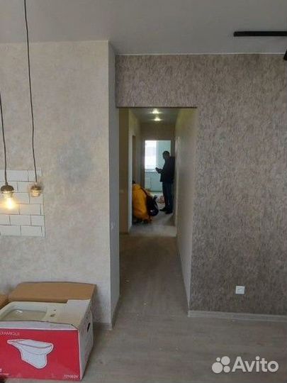 Поклейка обоев.Подготовка стен.Все районы