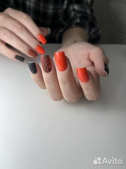 Маникюр,педикюр покрытие гель лаком
