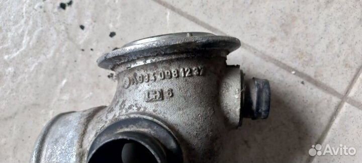 Патрубок интеркулера Mercedes Atego 818 дизель