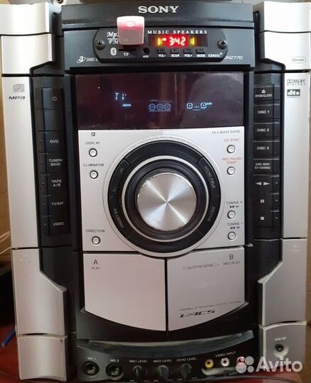 Муз центр Sony Динамики Philips СССР