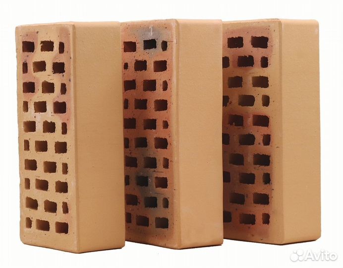 Облицовочный кирпич солома