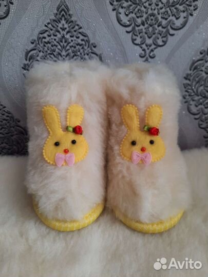 Чуни из овчины