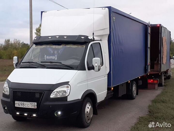 Грузоперевозки. Газель длинномер. Кузов 5.3метра