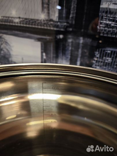 Кастрюля из нержавейки 12 л новая