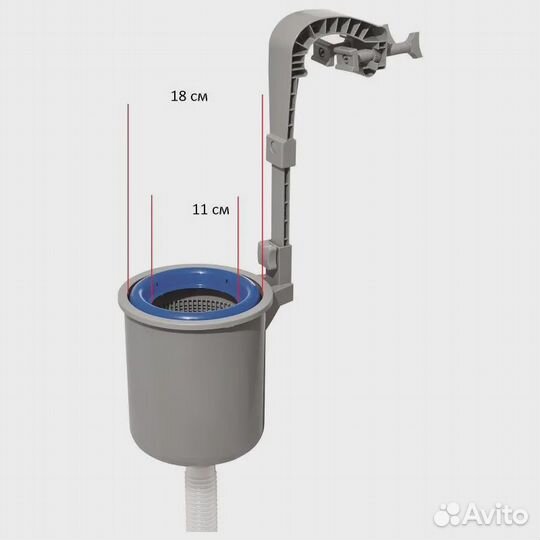 Мусороуловитель поверхностный bestway 58233