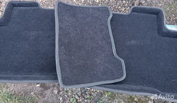 Коврики текстильные с бортиками