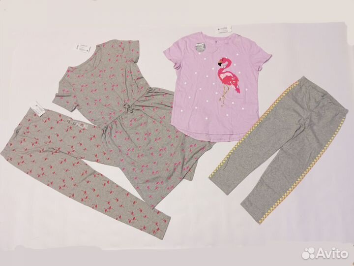 Летний комплект для девочки Gap новый 152 158