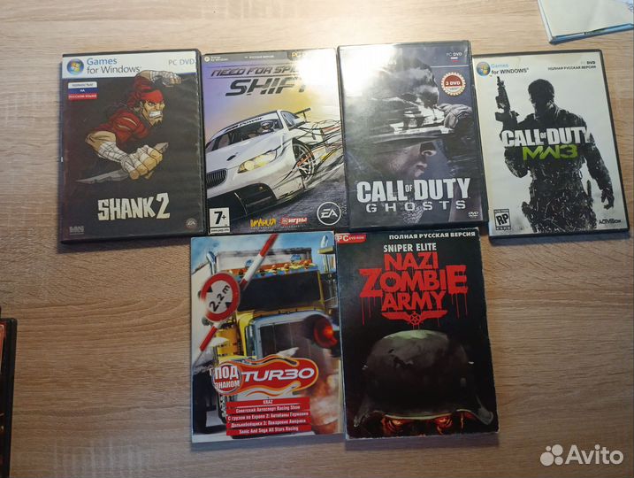 Диски с играми для пк