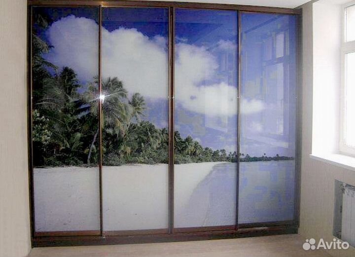 Фотопечать на фасады шкафа купе