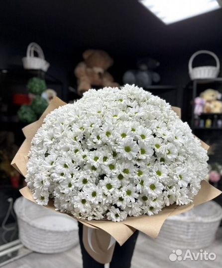 Букет из хризантем