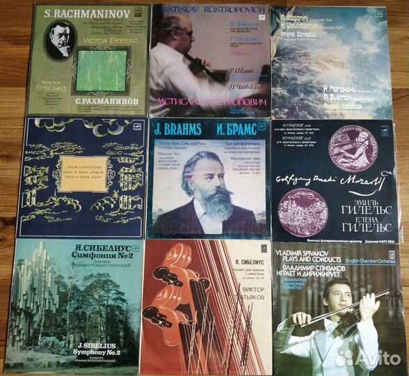 Виниловые пластинки джаз,классика #2