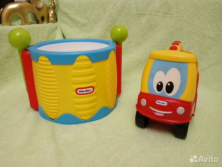 Барабан, Машинка little tikes