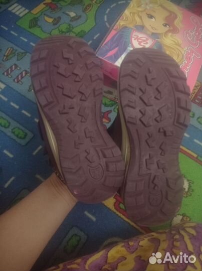 Ботинки зимние для девочки 27 размера