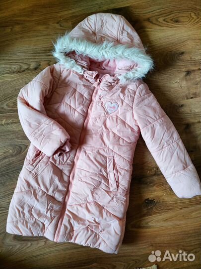 Теплое пальто на девочку