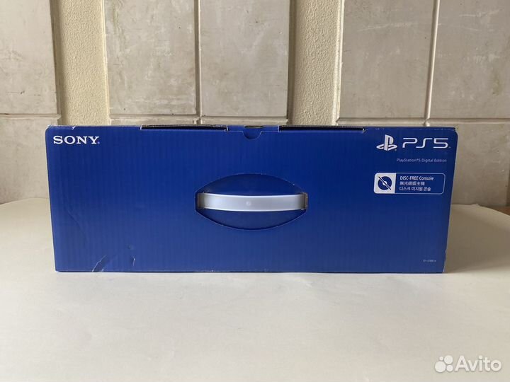 Коробка от Sony playstation 5