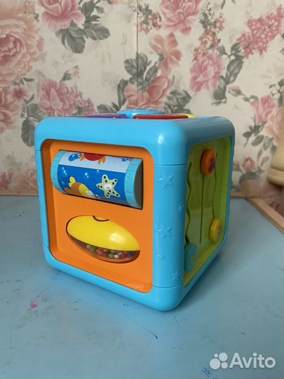 Кубики развивающие baby GO и fisher price
