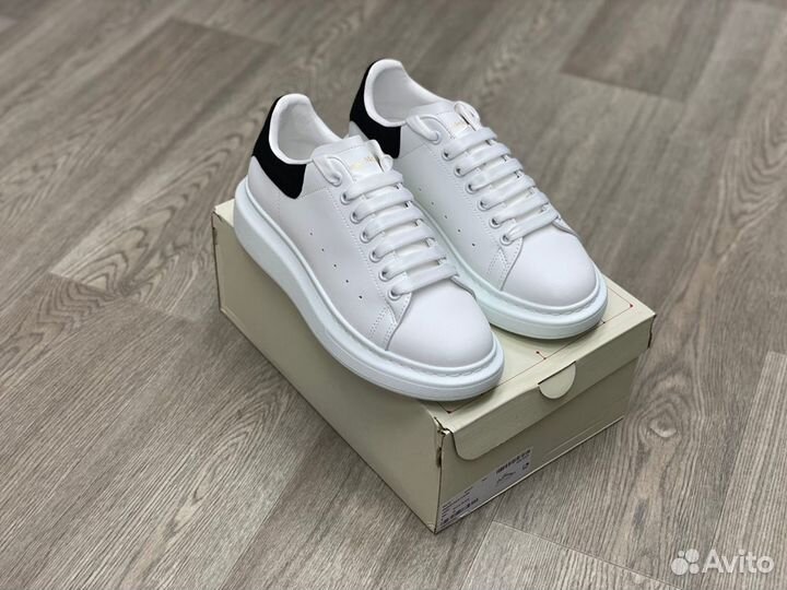 Кроссовки Alexander McQueen White Black (36-45)