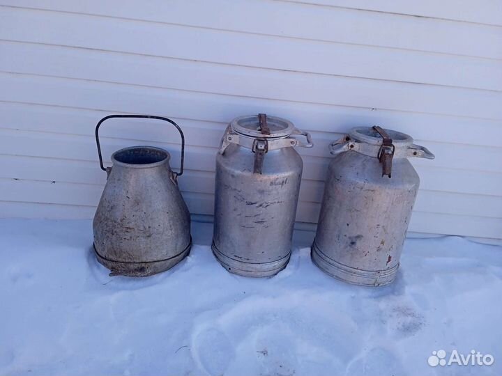 Фляги 25 л, бидоны,тазы алюминиевые
