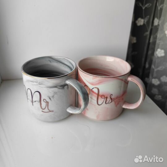 Кружки с позолотой