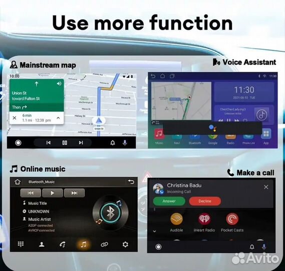 Мини-приставка CarPlay для беспроводной связи