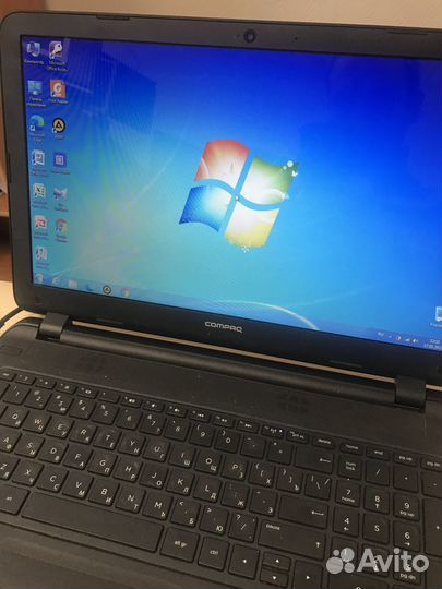 HP Compaq 15-f101ur 2 ядра 4Гб DDR3 SSD диск