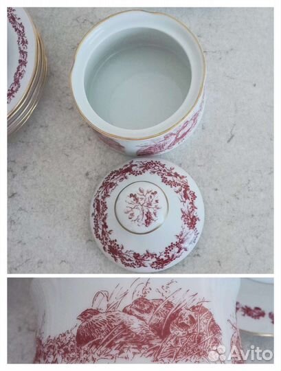 Части сервизов Kahla, Jlmenau, ГДР