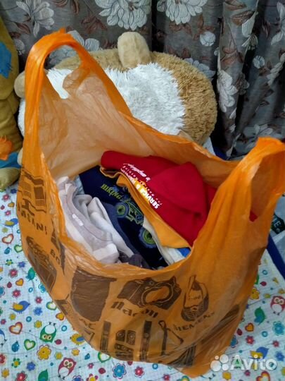 Вещи пакетом для мальчика рост 80-86
