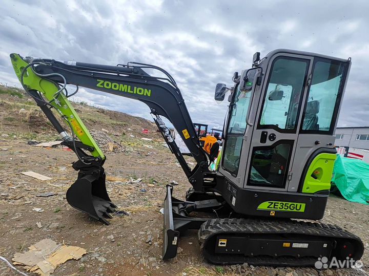 Мини-экскаватор Zoomlion ZE35GU, 2024
