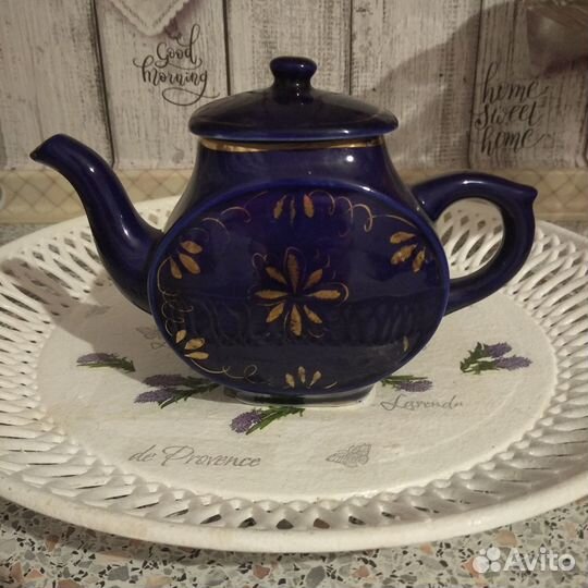 Заварочный чайник Гжель Кобальт